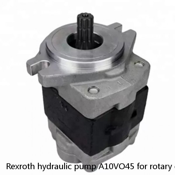 Rexroth hydraulic pump A10VO45 for rotary excavator auxiliary pump