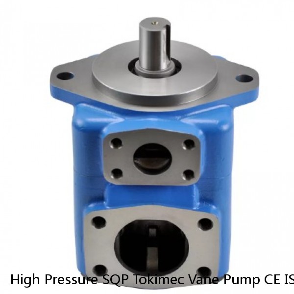 High Pressure SQP Tokimec Vane Pump CE ISO9001 Certificated